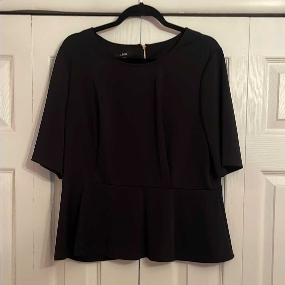 Elegant Black Women's Top